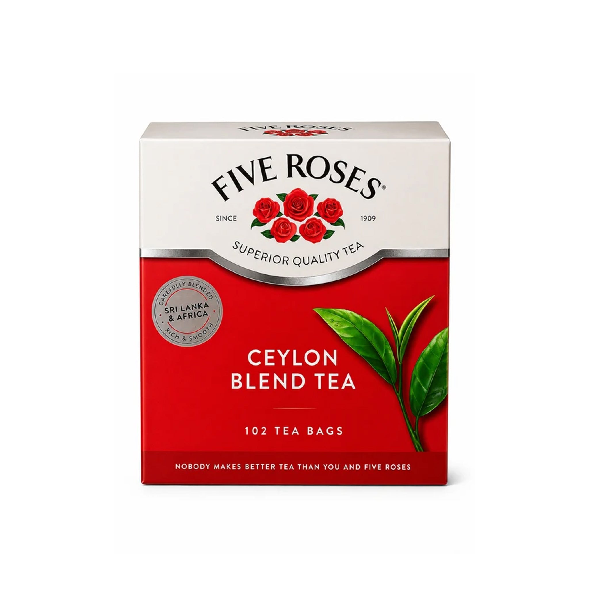 5 Roses Ceylon Blend tea 102 Tea bags