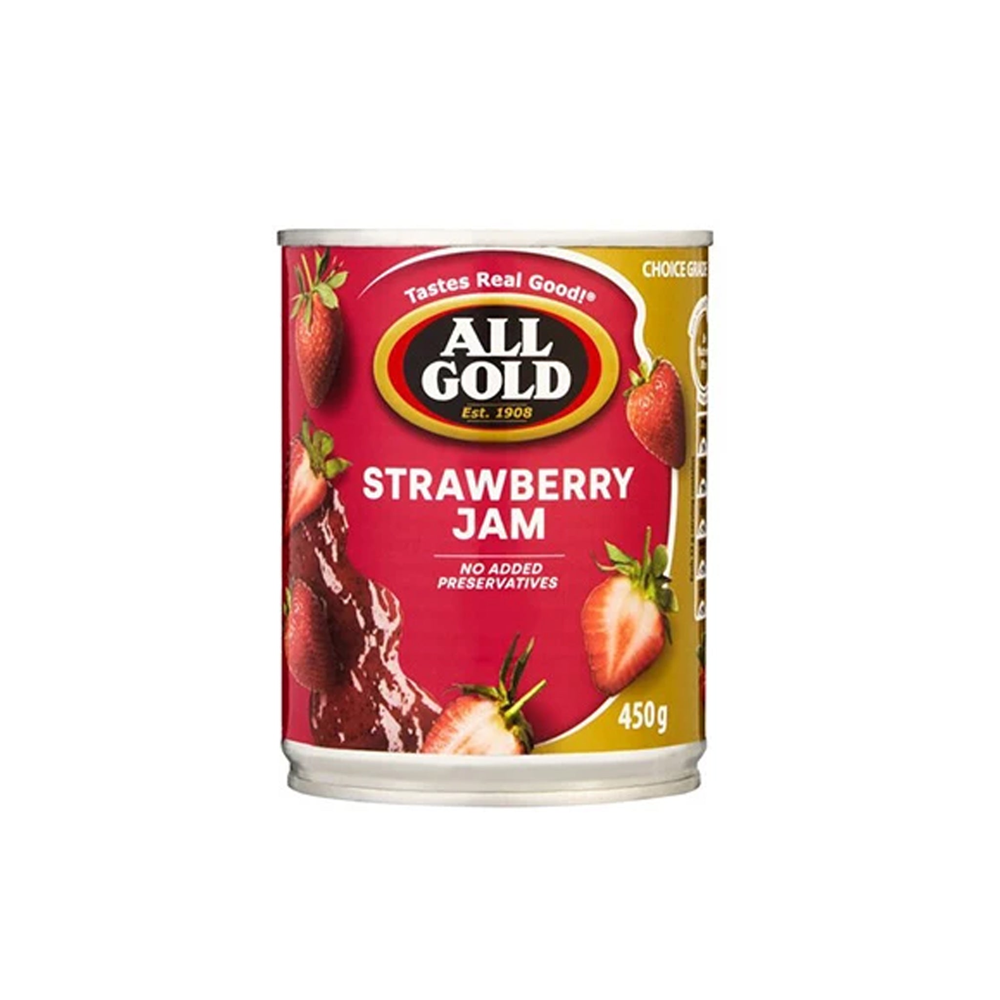 All Gold Strawberry Jam 450g