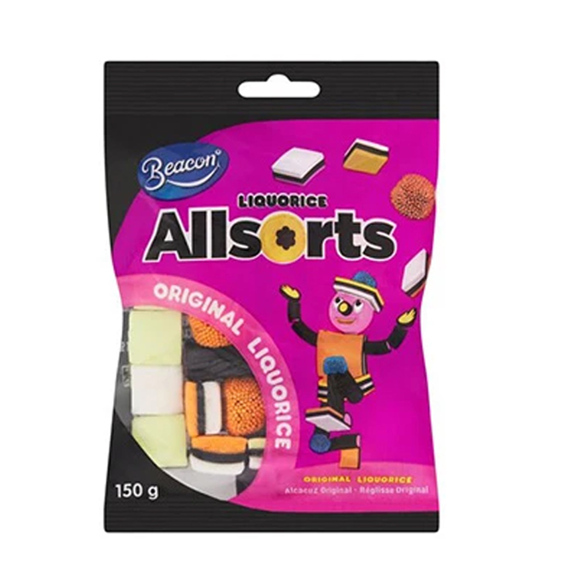 Beacon liquorice allsorts 150g