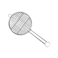 Braai Grid LKs Boerewors Chrome