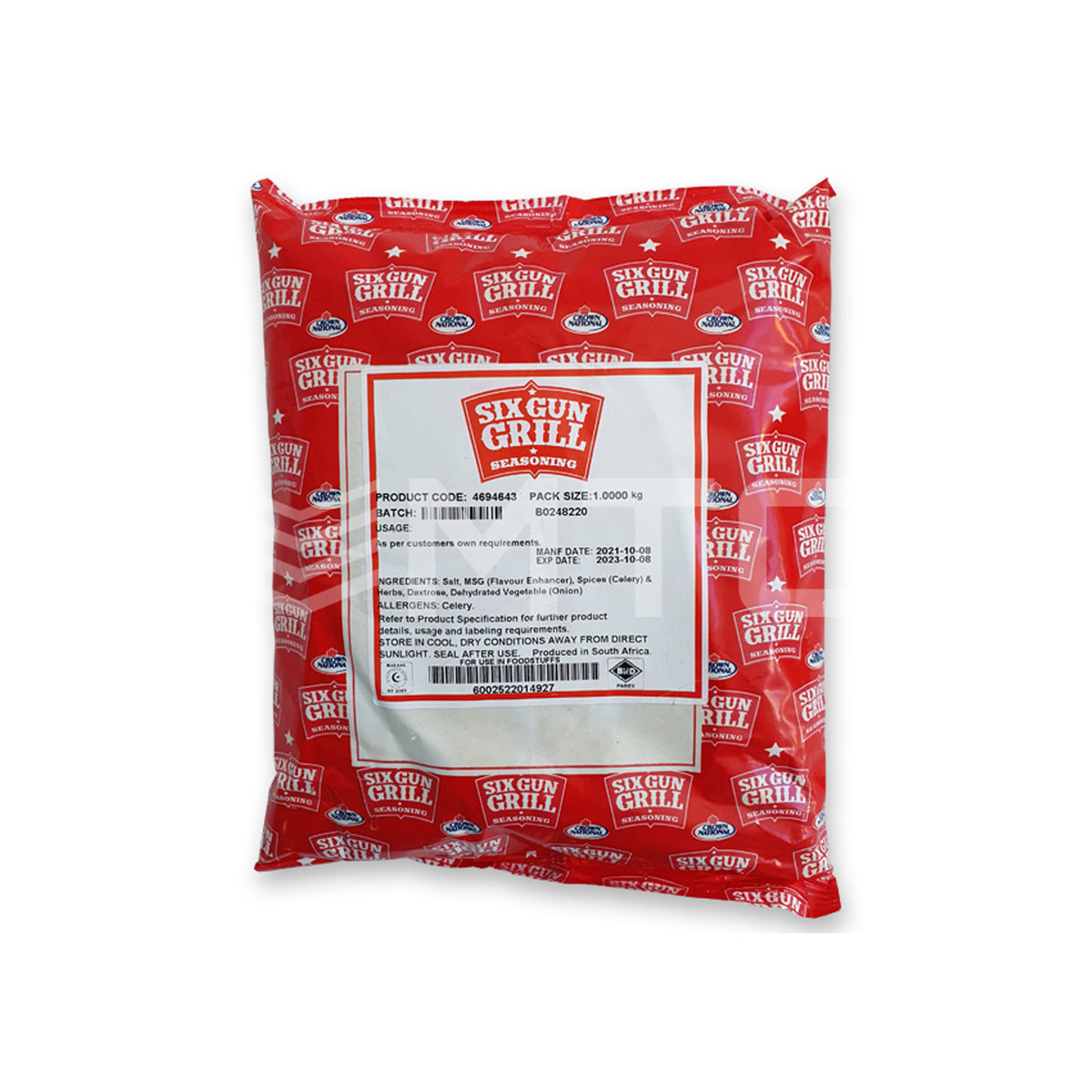 Crown National Six Gun Grill Spice 1kg