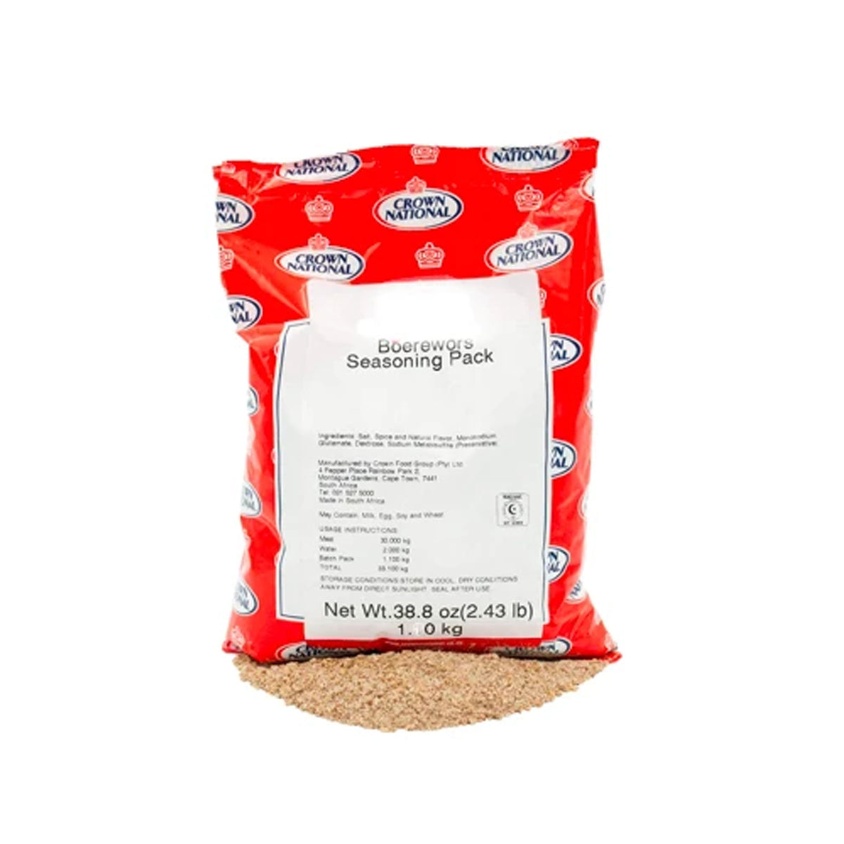 Crown National Boerewors Traditional 1kg