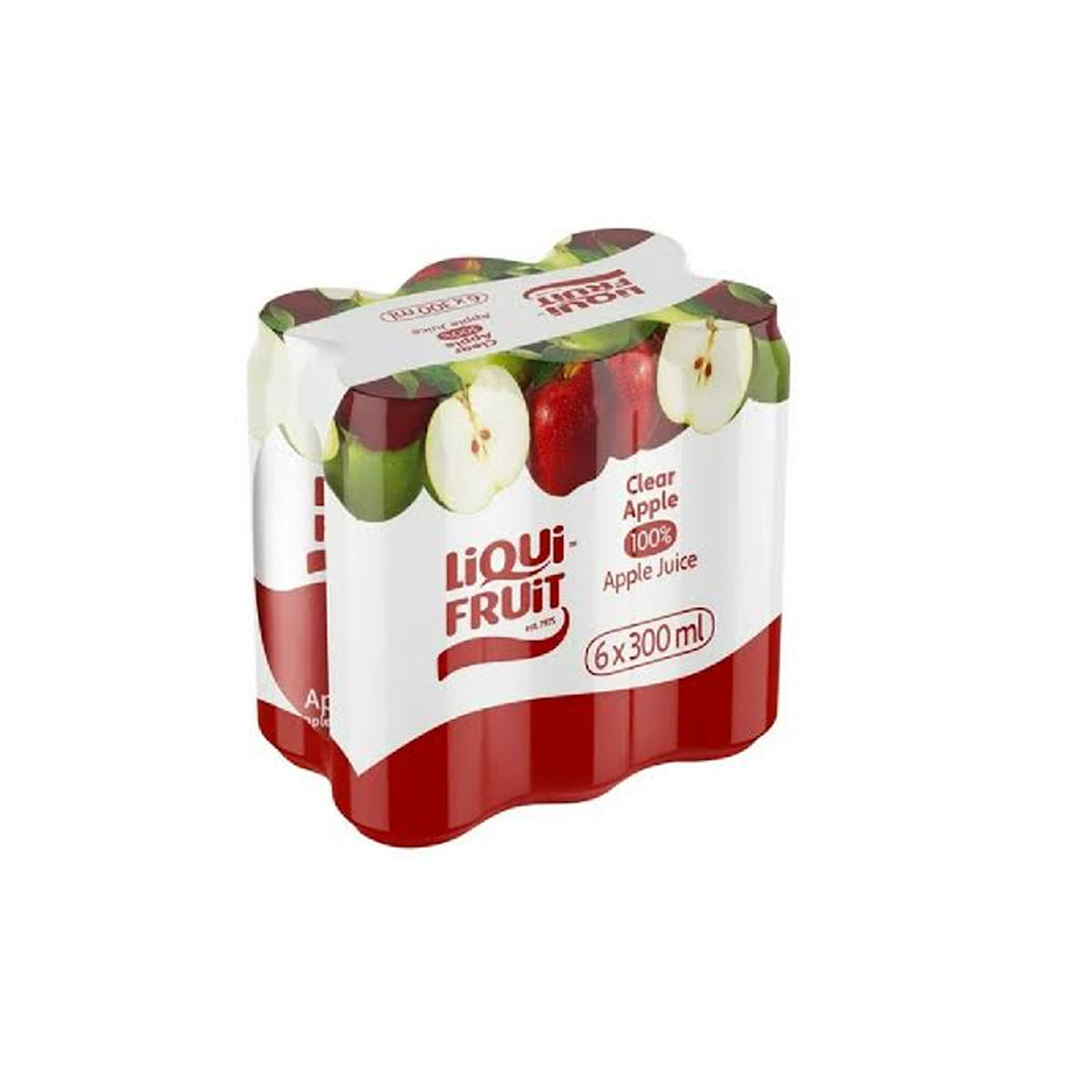 Liqui Fruit Clear Apple 300ml 6 Pack
