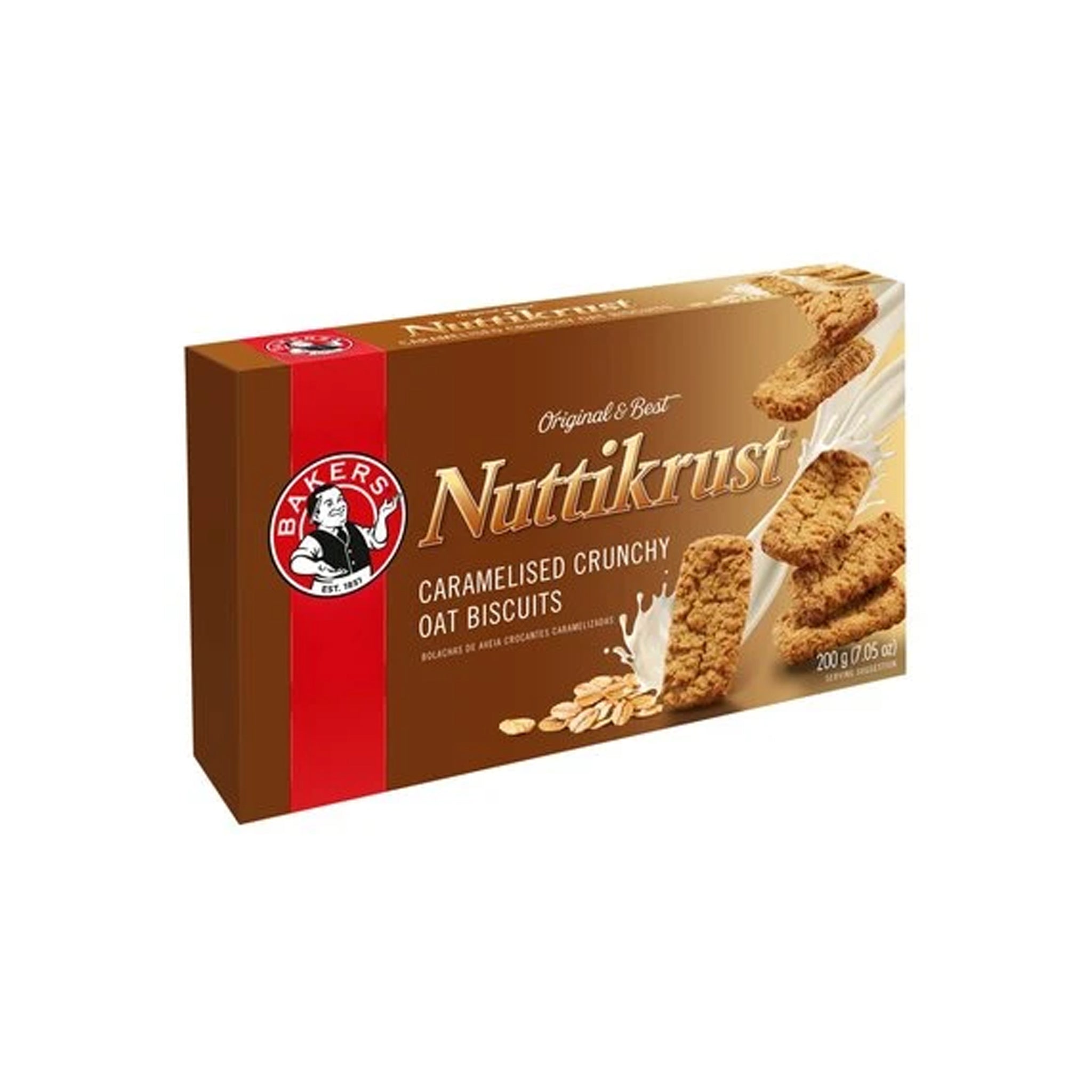 Bakers Nuttikrust 200g