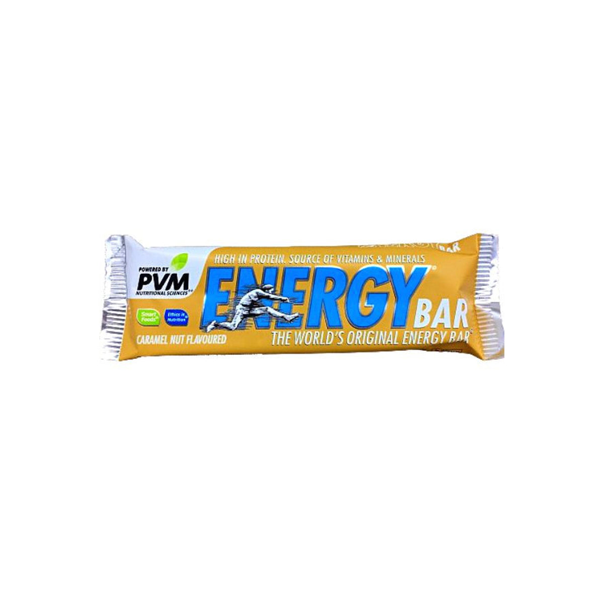 PVM Energy Bar Caramel Nut 45g