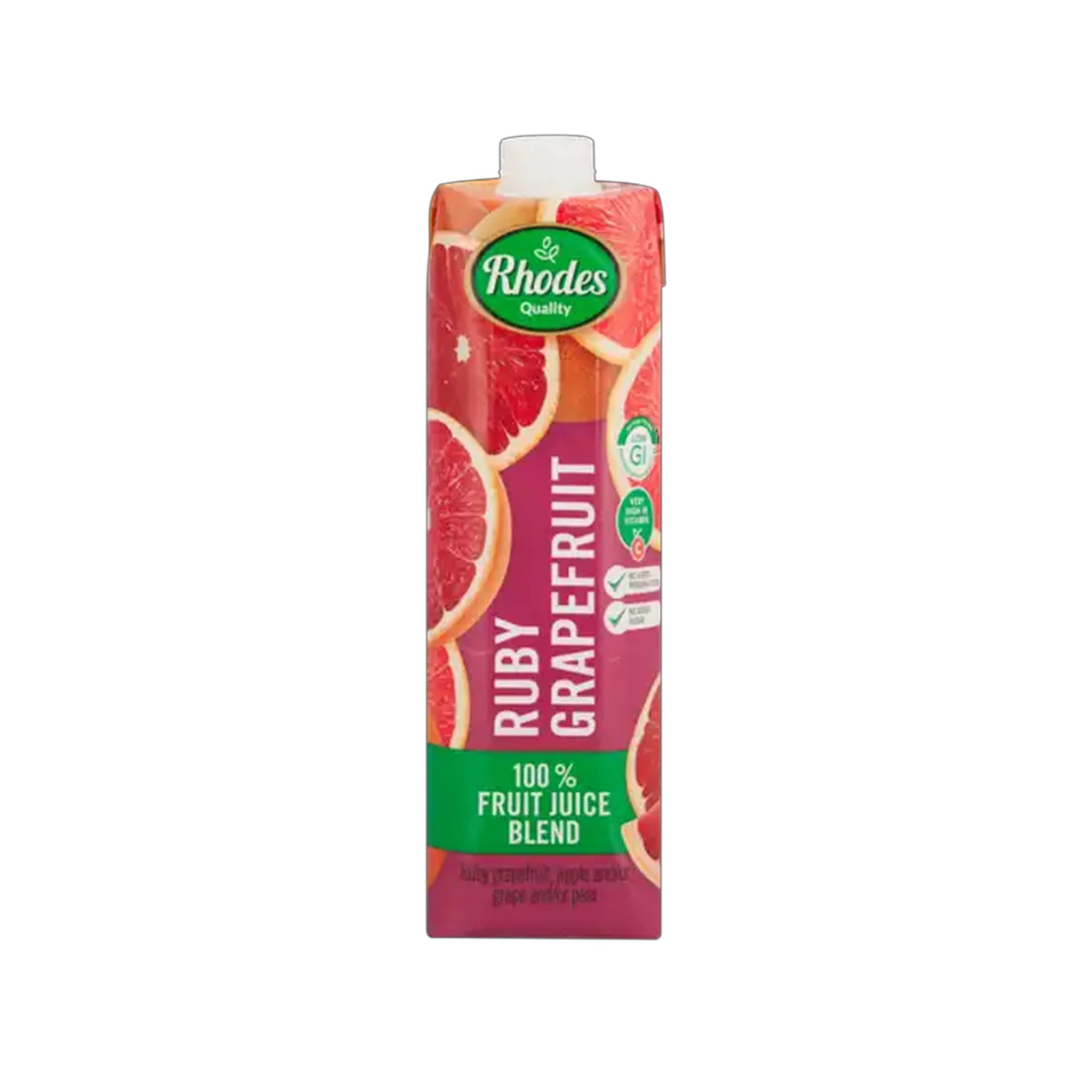 Rhodes Ruby Grapefruit 100% Fruit Juice 1L