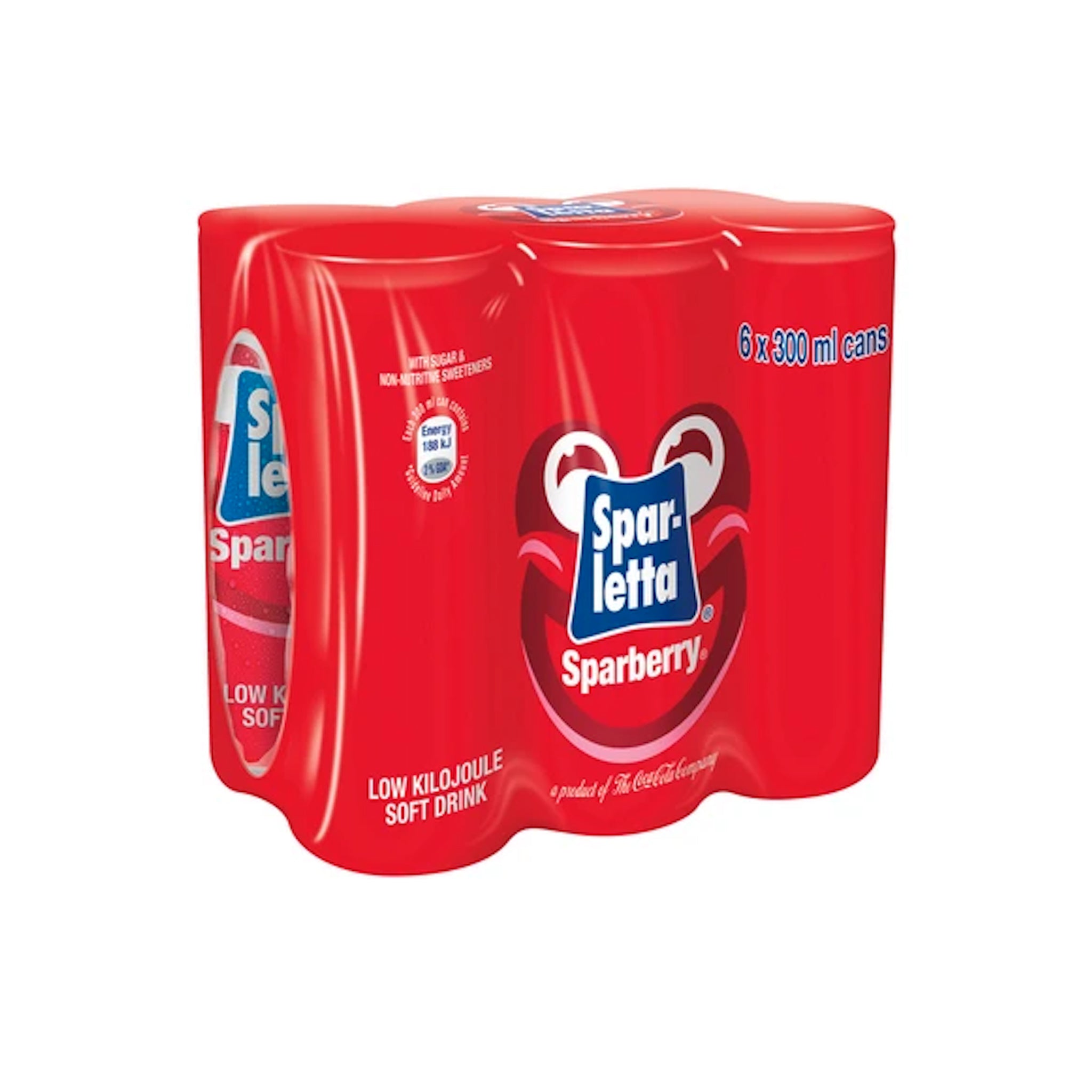 Sparletta Sparberry 300ml can 6 pack