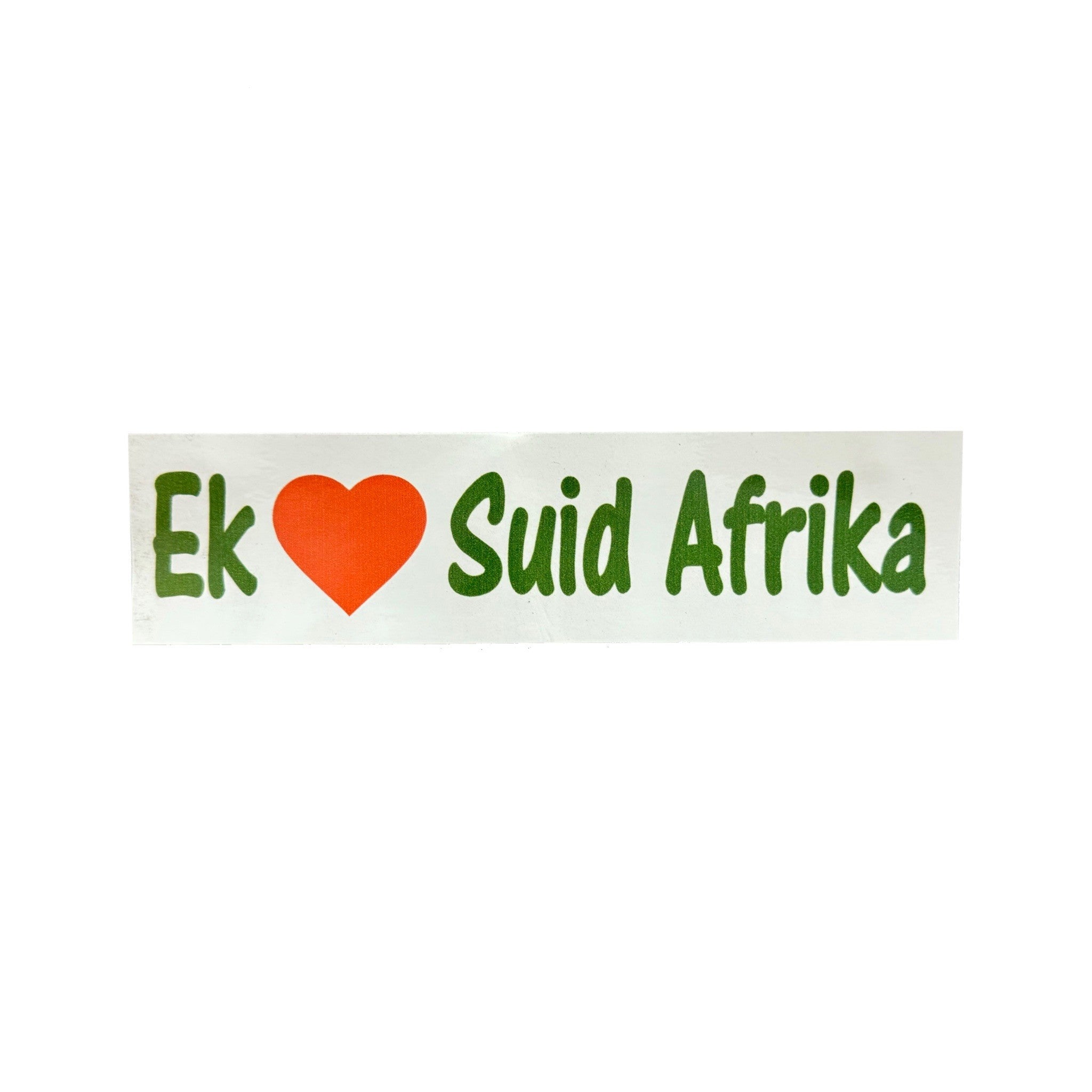 Sticker Ek Hart Suid Afrika 180x45mm