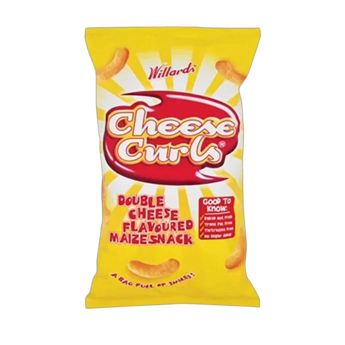 Willards Cheese Curls 150g